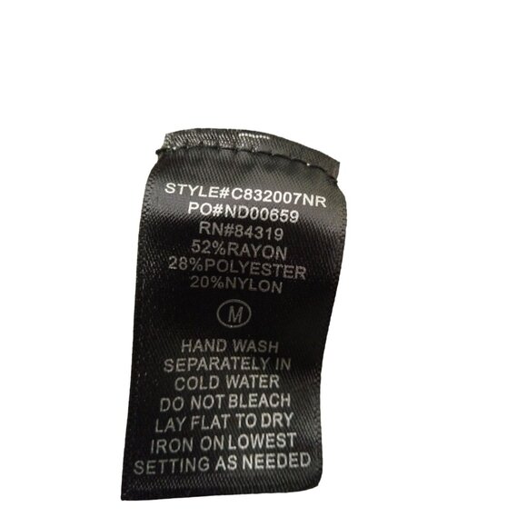 NWT Devotion by Cyrus Women's Grey Cowlneck Sweater M - Picture 6 of 7